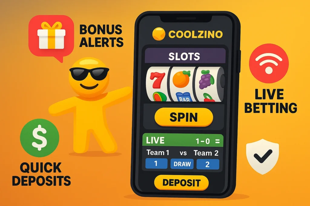 Vantagens Coolzino Casino App Mobile